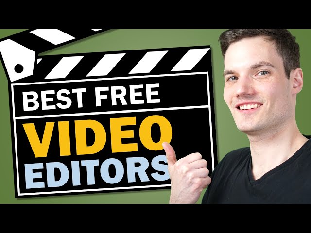 🎬 5 BEST FREE Video Editing Software