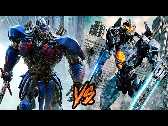 Optimus Prime VS Gipsy Avenger | Kim Kazanır? Transformers & Pacific Rim