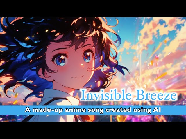 Invisible Breeze / A made-up anime song created using AI