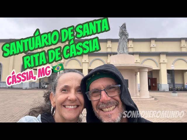 Ferry crossing at Delfinópolis and visit to the world's largest shrine of St Rita of Cascia