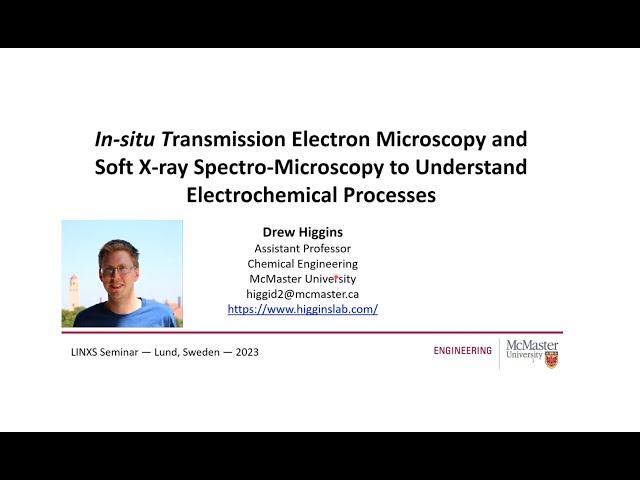 In situ characterization to understand electro-catalytic processes with Drew Higgins