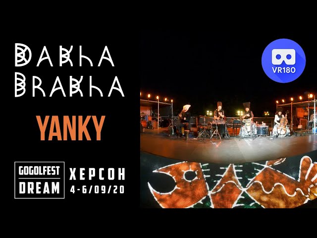 VR180 3D. Ukrainian «ethnic chaos» band @DakhaBrakha. Yanky (live in Kherson)