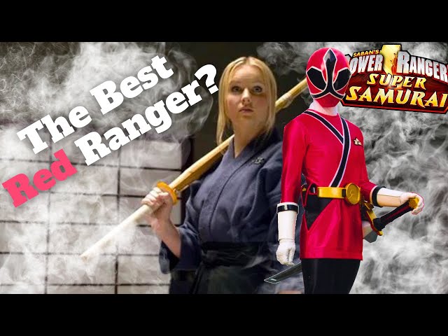 The First Female Red Ranger was Treated Like Garbage