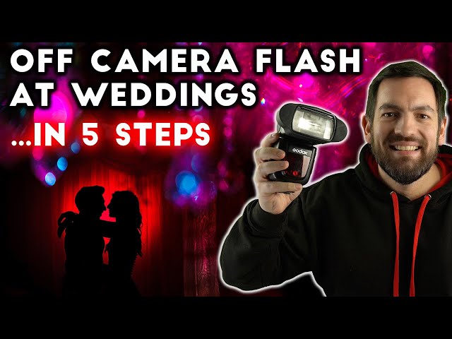 Off camera flash wedding photography tutorial