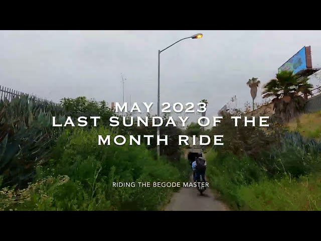 Last Sunday of the Month May 2023 EUC Ride