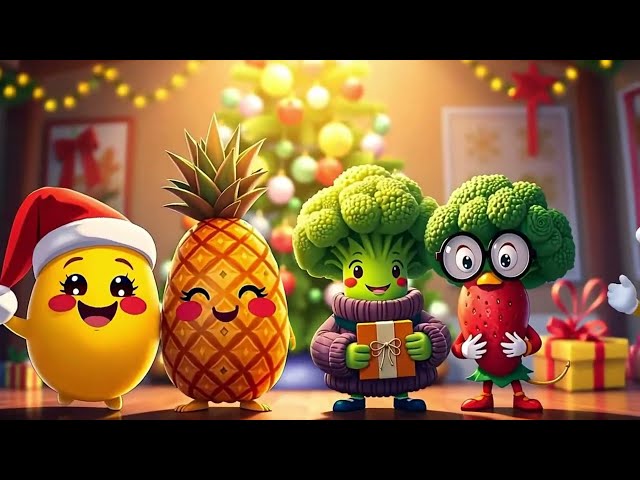 Sensory Adventure in the Colorful World of Animated Fruits and Veggies