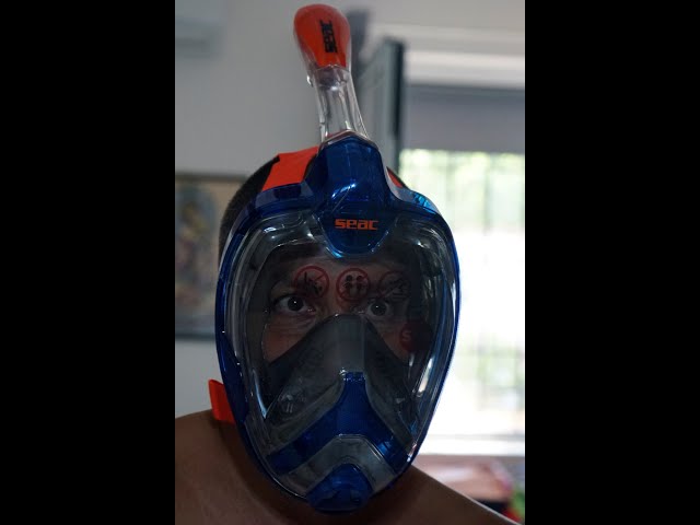 SEAC Magica, Maschera Snorkeling Full Face - apertura confezione