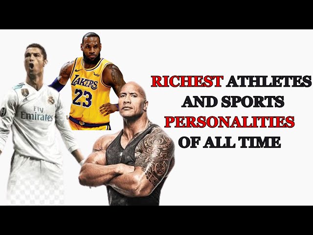 📊Top 30 Richest Athletes And Sports Personality Of All Time - Celebrity Net Worth 2024