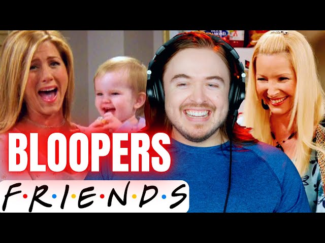 **PURE JOY** Friends Seasons 6-10 Bloopers Reaction: FIRST TIME WATCHING