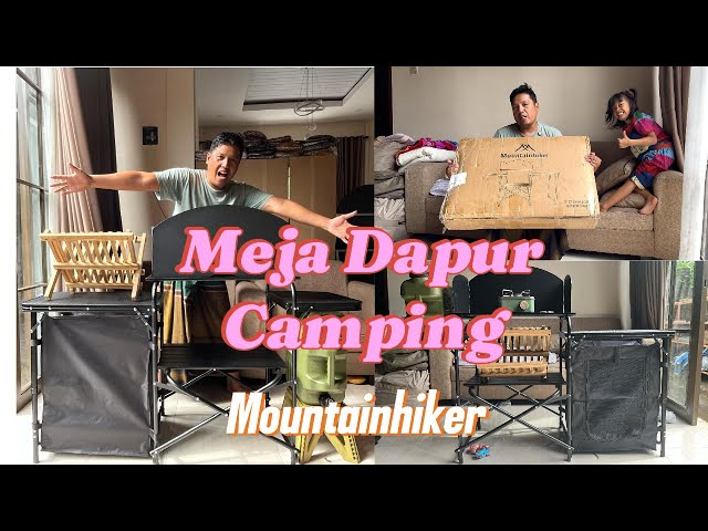 Meja dapur camping portabel dari mountainhiker