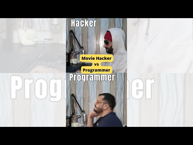 Movie hackers vs real programmers #shorts