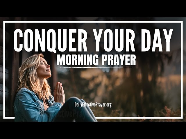 With God On Your Side Nothing Can Stop You | Blessed Morning Prayer To Start The Day With God