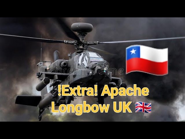 🇨🇱 Chile Apache Westland WAH-64 Longbow UK 🇬🇧 Video °360 Grados