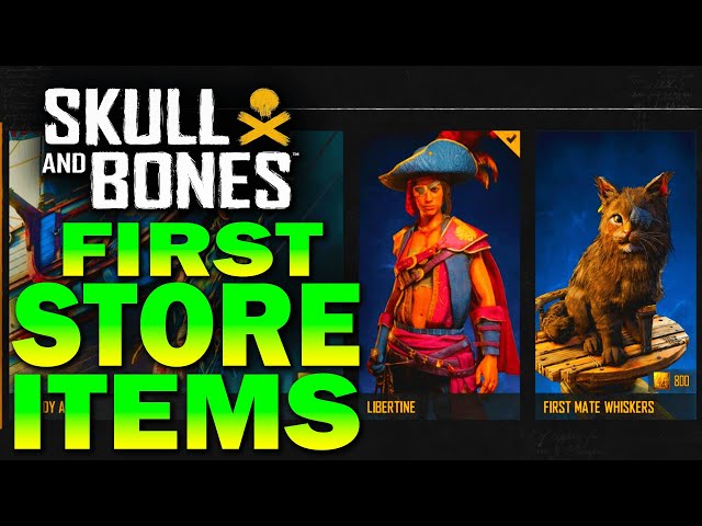 GET this STORE item NOW! Skull and Bones