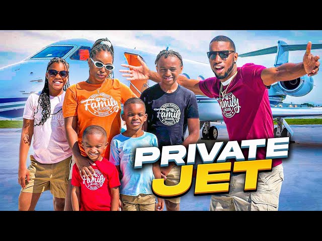 TAKING MY FAMILY ON A PRIVATE JET | JEREMY CASH