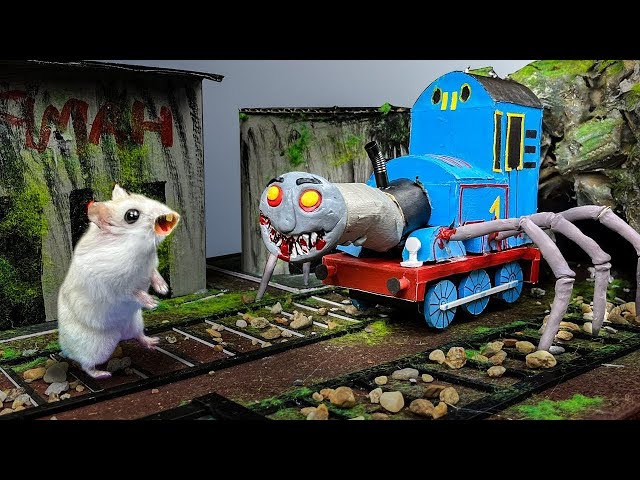 😱 Hamster Escape Maze -Hamster Cute pets Maze THOMAS EXE🆚BUS EATER🆚BRIDGE WORM🆚TRAIN EATER🆚HOUSEHEAD