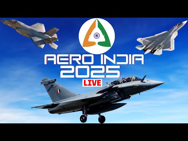 Aero India 2025 live: Flying display on 5th day at Yelahanka Air Force Station | India | IAF