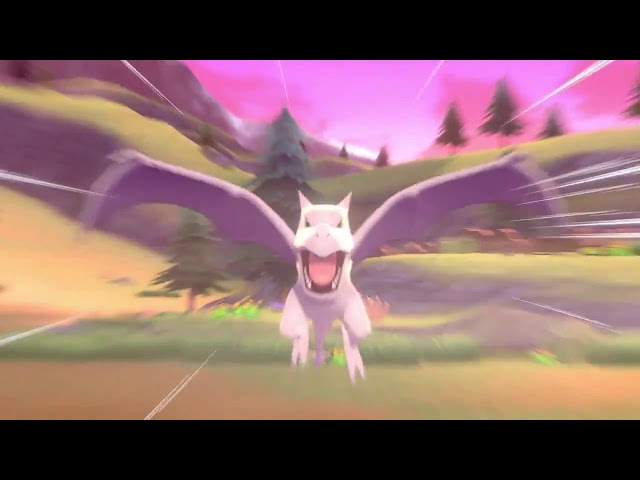 Pokémon Sword & Shield - Where To Find Aerodactyl? (Crown Tundra: Giant's Bed)