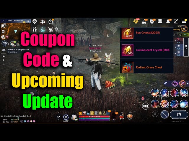 Black Desert Mobile Coupon Code & Upcoming Update