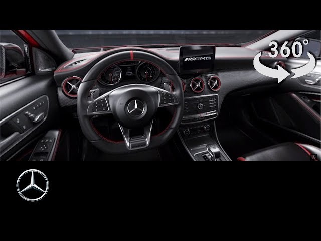 360° video of the Mercedes-AMG A 45 4MATIC 2017 | Interior