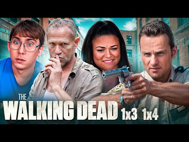 We Are Really Getting Hooked On *The Walking Dead* [REACTION] First Time Watching 1x3 1x4!