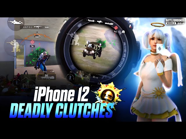 iPhone 12 deadly 1v4 in 2025 | Heart-stopping moments with iPhone 12!