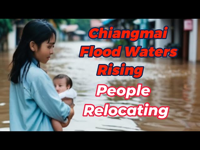 Parts of Chiang Mai are Flooding, Will get Worse Tonight , #chiangmaithailand #floods