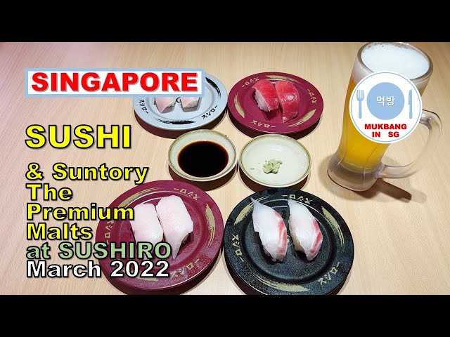 Sushi & Suntory The Premium Malts at Sushiro Isetan Scotts Mar 2022