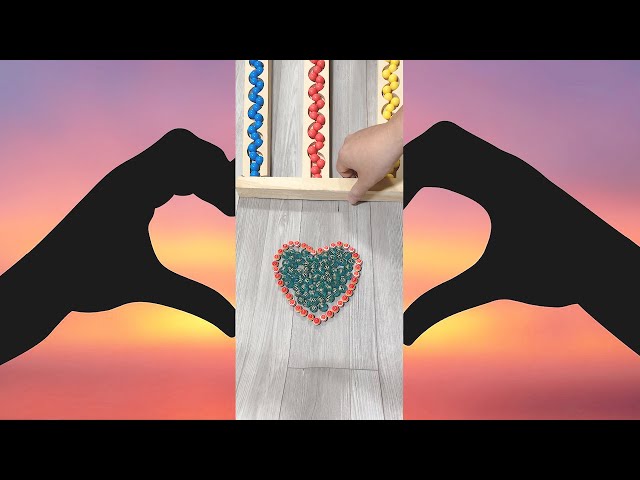 Ksiro Marble run asmr reverse video beads color #satisfying #viral