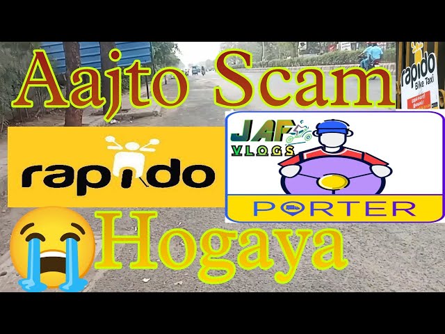 Rapido Bike taxi scam_porter delivery partner new video#porterbike #rapido_rider #rapidoscam