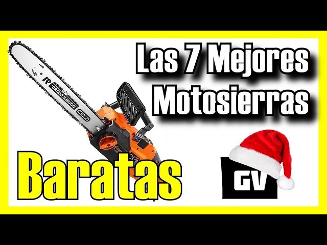 🪵🔥 Las 7 MEJORES Motosierras BUENAS y BARATAS de Amazon [2025]✅[Calidad/Precio] Eléctricas / Batería