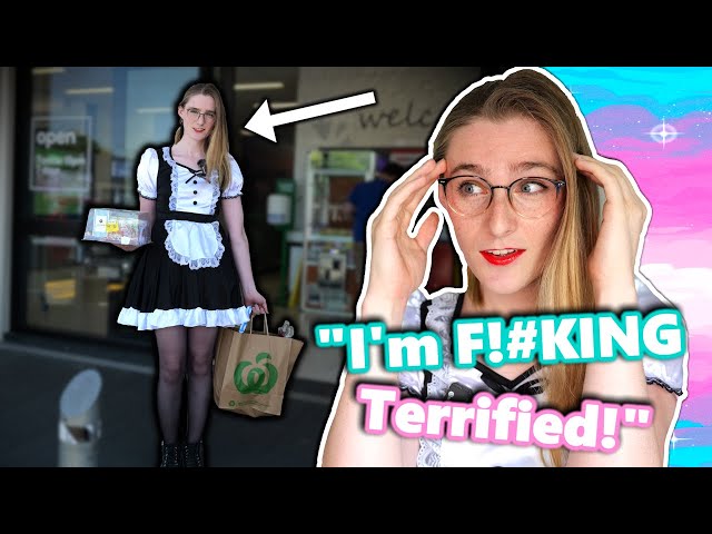 I Went Shopping In a Maid Outfit And It Was Terrifying!