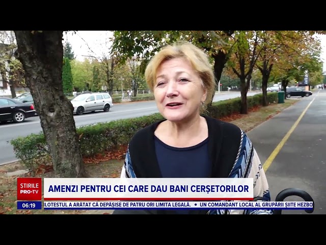 Orașul din România în care cei care dau bani cerșetorilor sunt amendați