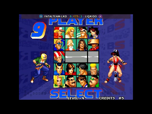 RBFFSPEC 🕹 FATALTEAM-LKD FT5 LIQKIDO #fightcade2 #fightcade #capcom #snk