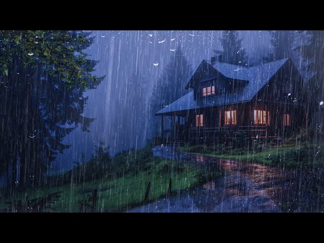 Perfect Rain Sounds For Sleeping And Relaxing - Rain And Thunder Sounds For Deep Sleep, Relax, ASMR