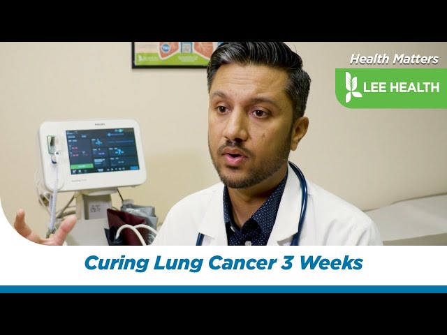 Discovering and Curing Lung Cancer in 3 Weeks