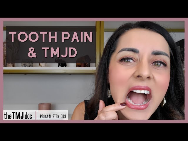 Tooth Pain and TMJD - Priya Mistry, DDS (the TMJ doc) #toothpain #jawlocked #jawpain