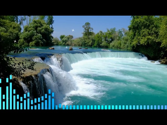 •  Zen Waterfall Soundscapes  •  Calming Music for Stress Relief  •