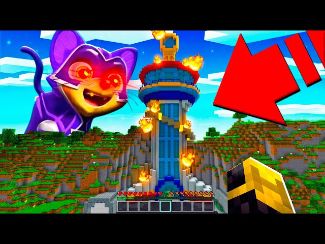 COPYCAT ATACA LA CASA DE PAW PATROL EN MINECRAFT 😱