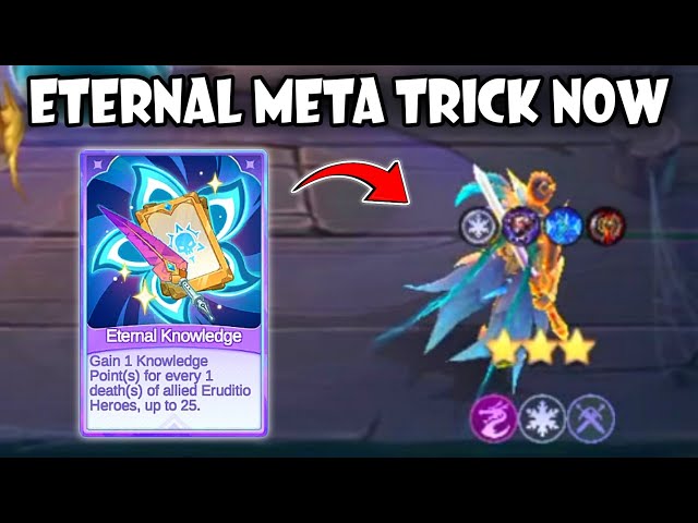 BEST STRATEGY FOR ETERNAL KNOWLEDGE !! EASY 3 STAR TRICK !! MAGIC CHESS GO GO BEST SYNERGY