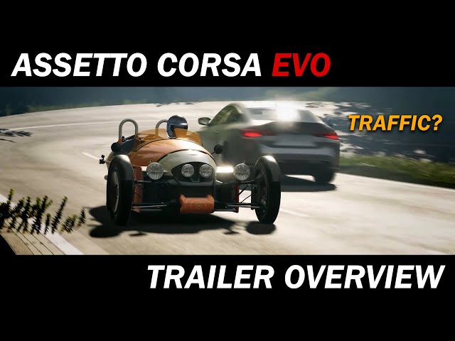 Best Racing Game of 2025? -  Assetto Corsa Evo Trailer OVERVIEW