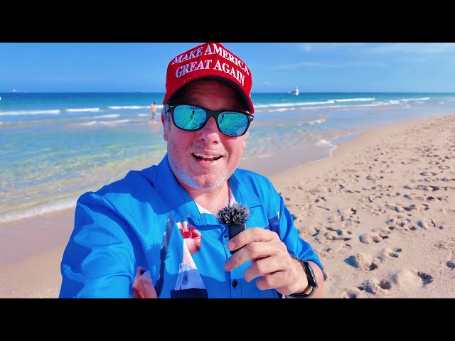 MAGA LOVE at Fort Lauderdale Beach with Brian Craig