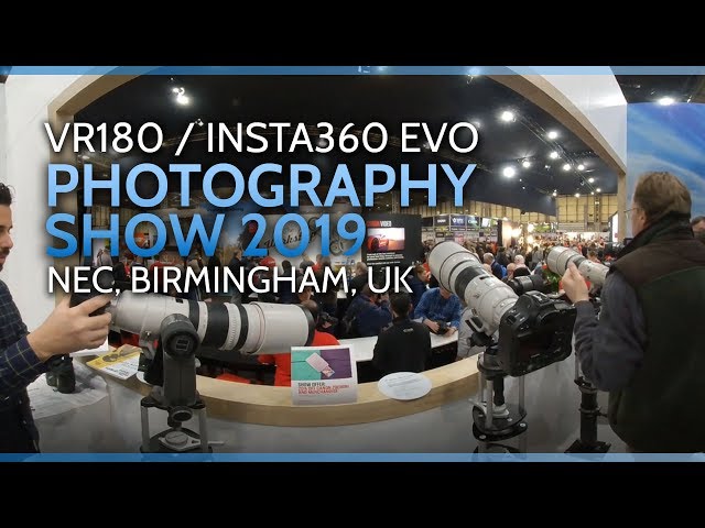 VR180 Vlog // Photography Show 2019 / Birmingham, UK / Insta360 EVO