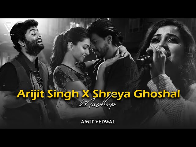 Arijit Singh x Shreya Ghoshal Mashup 2024 | Amit Vedwal | Teri Ore | Ve Kamleya | Soch Na Sake