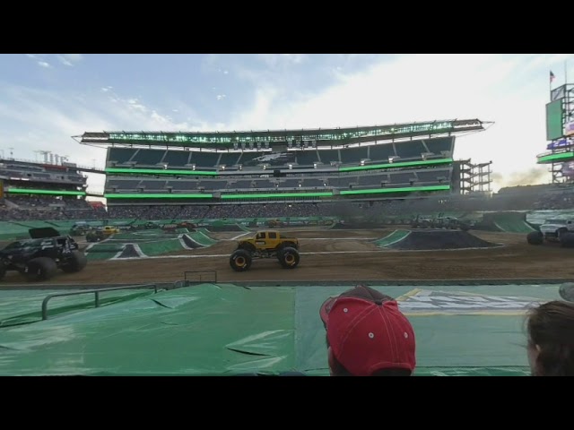 Monster Jam Philadelphia 180 VR 3D Insta360 EVO SBS