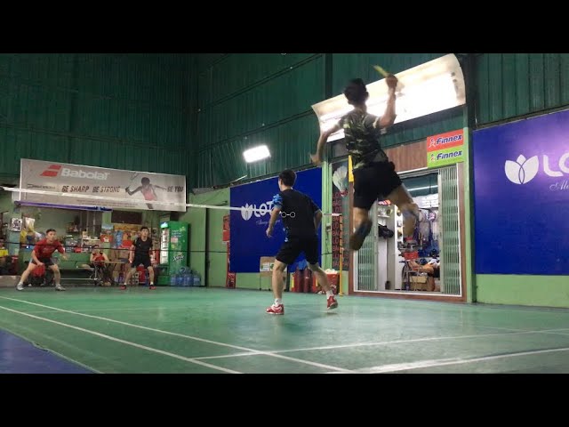 HIGHLIGHTS Power SMASH | Badminton  Amateur match is in Vietnam