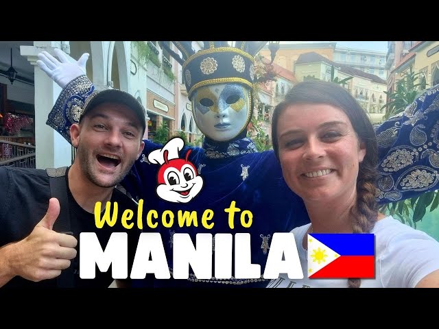 OUR FIRST TIME IN MANILA 🇵🇭 VENICE GRAND CANAL MALL🛶🎭