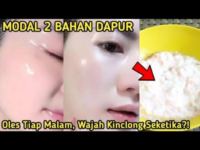 CUKUP OLES TIAP PAGI WAJAH LANGSUNG PUTIH GLOWING SEKETIKA!! CARA MEMUTIHKAN WAJAH DENGAN AMPUH