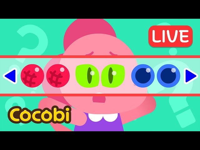 【LIVE】 Di Mana Mataku?👀 dan Lainnya! Lagu Anak | Cocobi Bahasa Indonesia