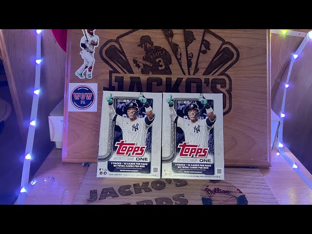 2025 TOPPS SERIES 1 BLASTER BOXES: FIRST LOOK ON RELEASE DAY! (2)